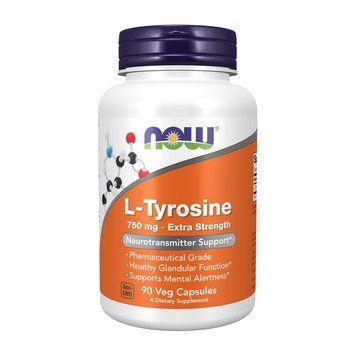 NOW L-Tyrosine 750 mg (90 caps)