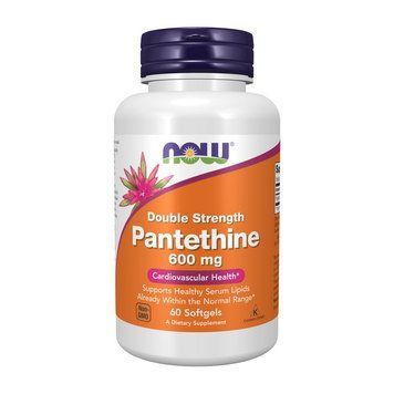 NOW Pantethine 600 mg double strength (60 softgels)
