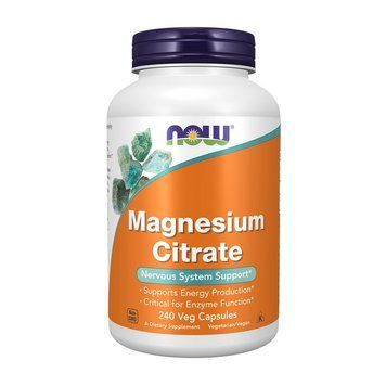 NOW Magnesium Citrate (240 veg caps)
