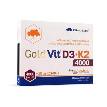 OLIMP Gold-Vit D3 + K2 (4000 IU/50 &micro;g) (30 caps)