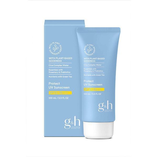 Сонцезахисний крем для тіла з SPF 50+ UVA/UVB PA g&h Protect, 100мл 125901 фото
