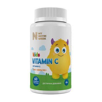 My Nutri Week Kids Vitamin C (60 jelly lozenges, orange)