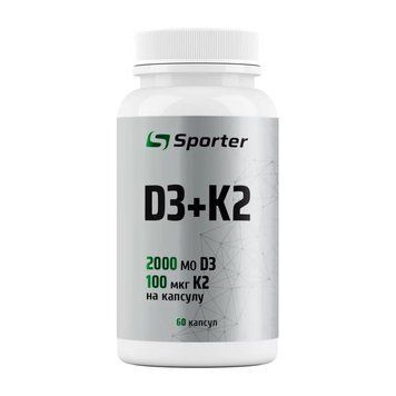 Sporter D3+K2 (60 caps)