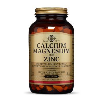 Solgar Calcium Magnesium plus Zinc (250 tab)