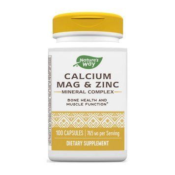 Nature's Way Calcium Mag & Zinc (100 caps)
