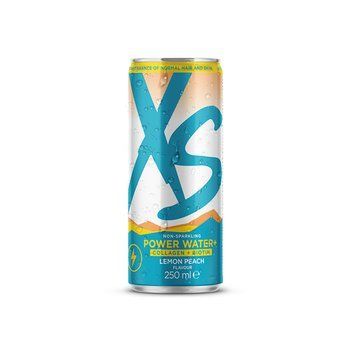 Енергетичний напій з колагеном і біотином XS Power Water+, 12 банок по 250 мл 298812 фото